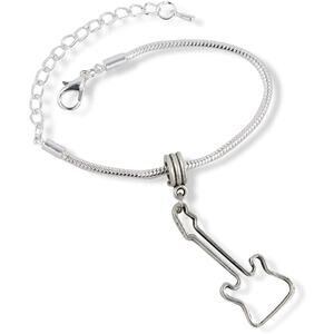Guitar Outline Bracelet